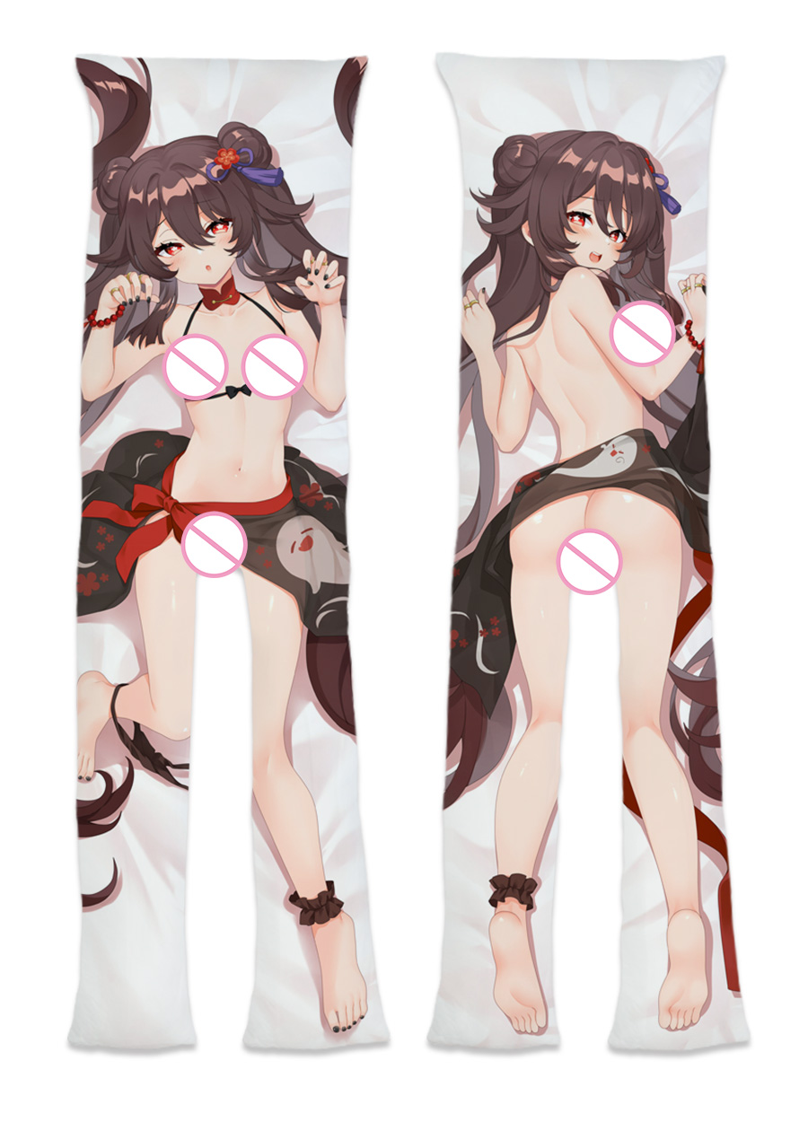 Genshin Impact Hutao Anime Dakimakura 2-Legs Waifu Pillow