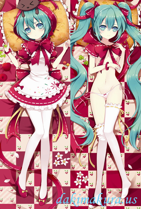 Little Red Hood Hatsune Miku Anime Dakimakura Japanese Special Edition Pillow Cover