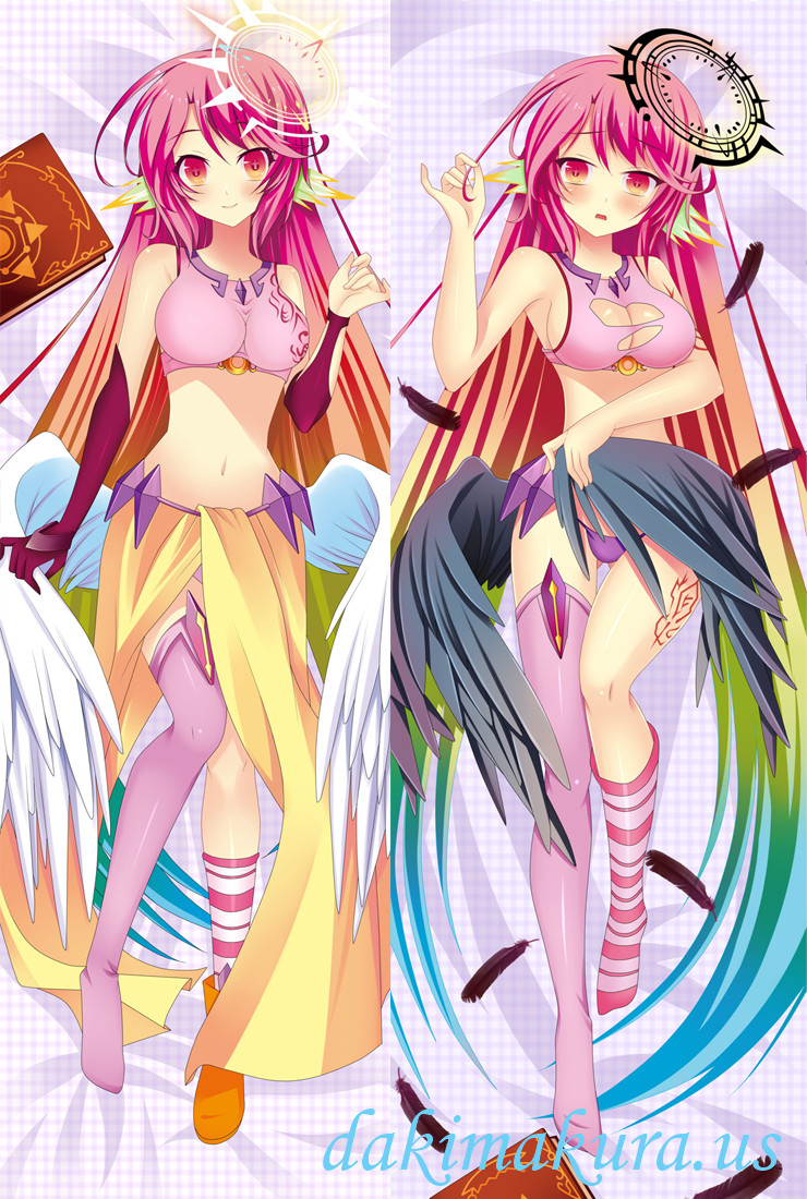 No Game No Life - Jibril Anime Dakimakura Japanese Pillow Cover