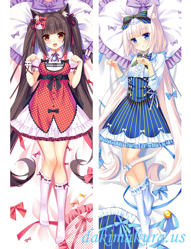 NEKOPARA Anime Dakimakura Japanese Love Body Pillow Cover