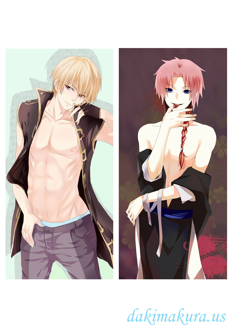 Okita Sougo and Kamui - GIntama Full body waifu japanese anime pillowcases