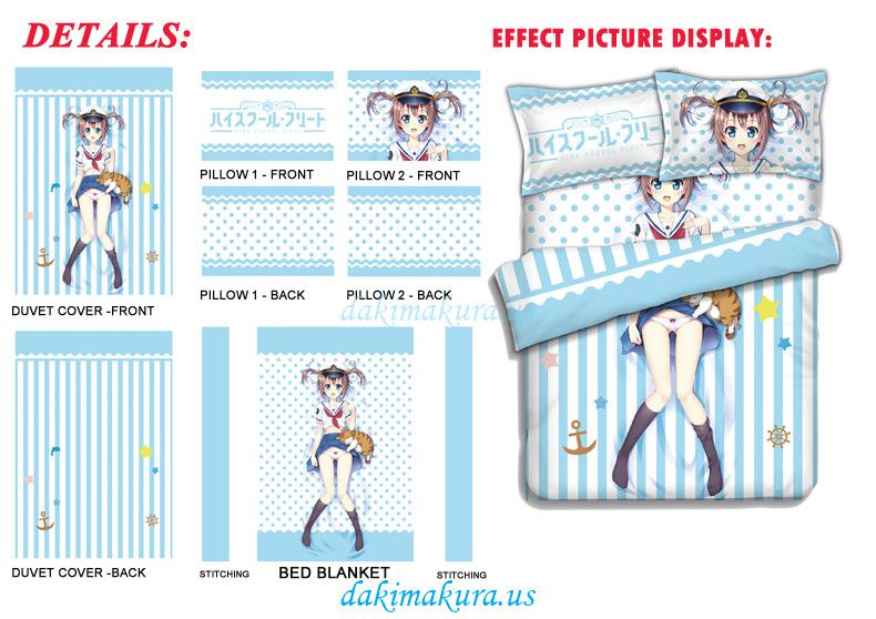 Tengen Toppa Gurren Lagann Bedding Set Single Twin Full Queen King