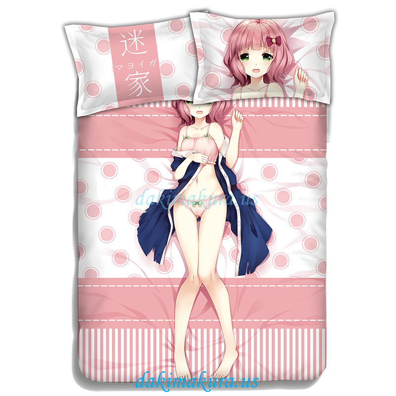Diomedea Anime 4 Pieces Bedding Sets,Bed Sheet Duvet Cover with Pillow Covers