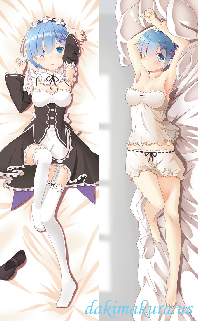 Rem - Re:Zero Anime Dakimakura Japanese Hugging Body Pillow Cover