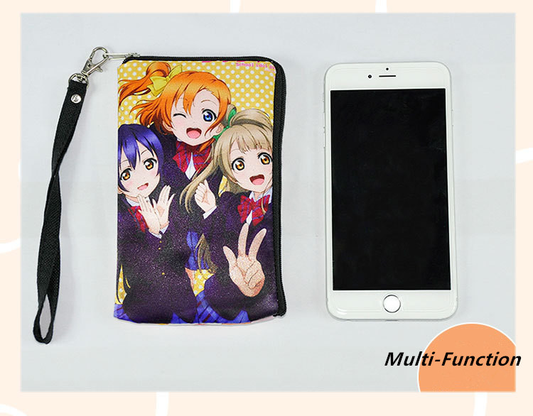 Conditional Free Gifts - Ram and Rem -Re Zero Multifunctional Phone Bag