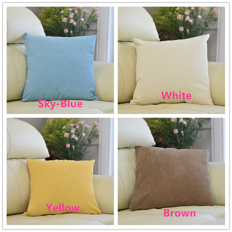 Conditional Free Gifts - Corn grain Decor Velvet Square Throw Pillow Covers,45*45cm(18x18 inch)