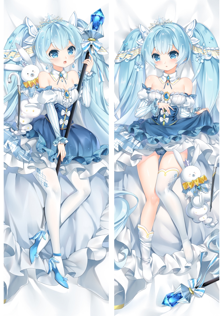 2019 New Snow Miku Anime Dakimakura Japanese Love Body Pillow Cover