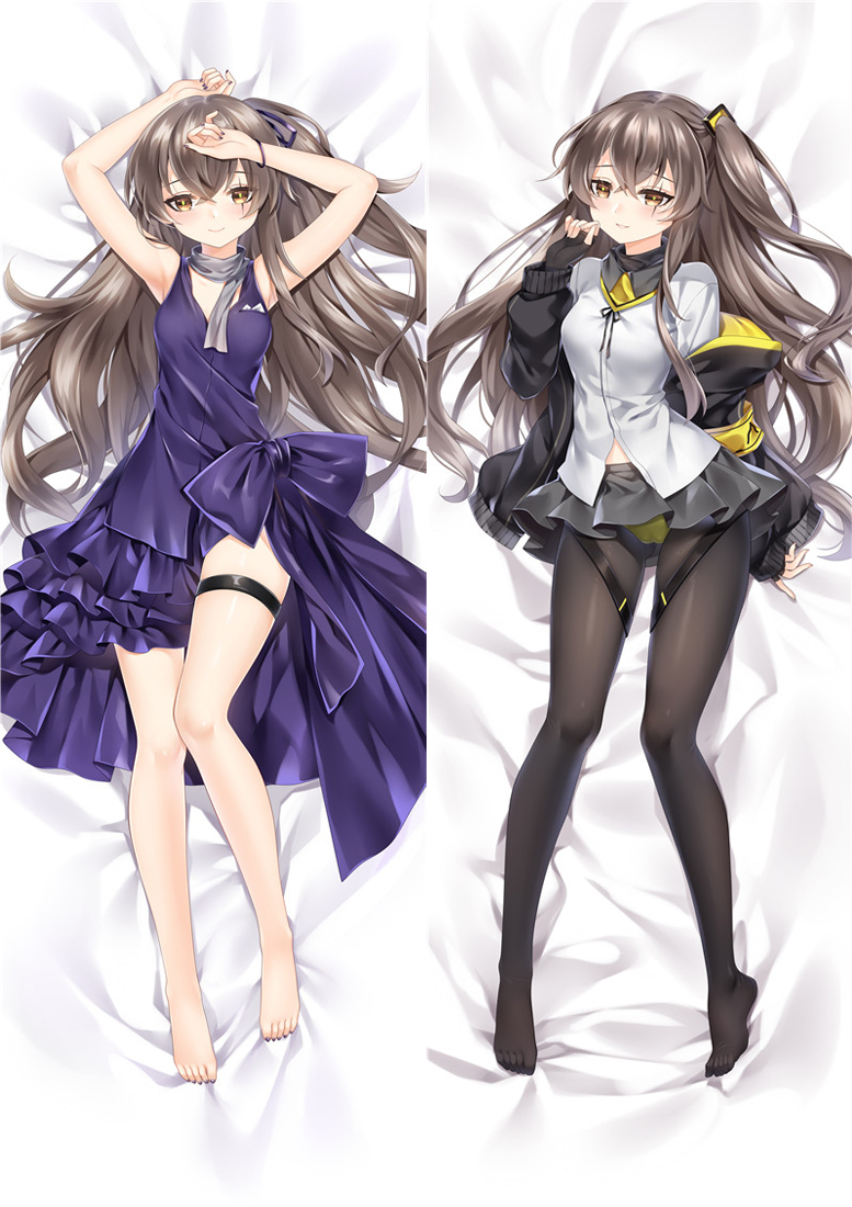 Girl\'s Frontline UMP45 Anime Dakimakura Japanese Love Body Pillow Cover