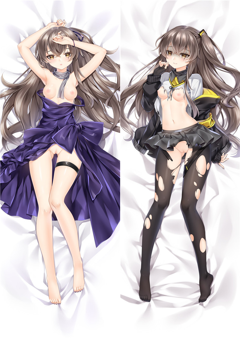 Girl\'s Frontline UMP45 Anime Dakimakura Japanese Love Body Pillow Cover