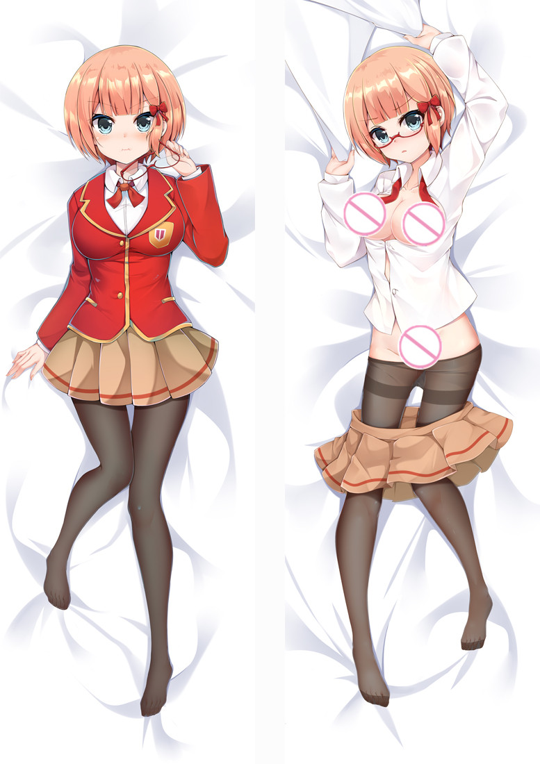 We Never Learn Ogata Rizu Anime Dakimakura Japanese Love Body Pillow Cover