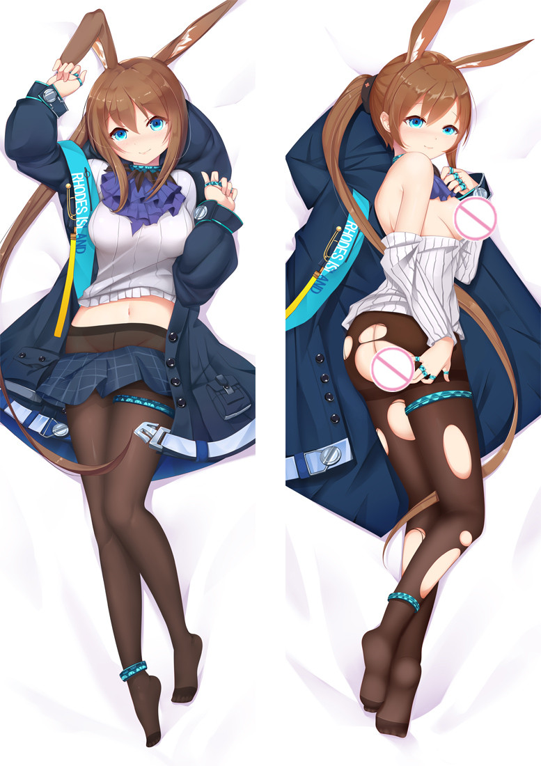 Arknights AMIYA Anime Dakimakura Japanese Love Body Pillow Cover