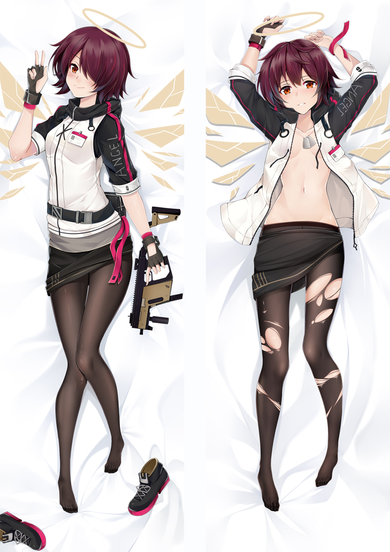 Arknights Exusiai Anime Dakimakura Japanese Love Body Pillow Cover