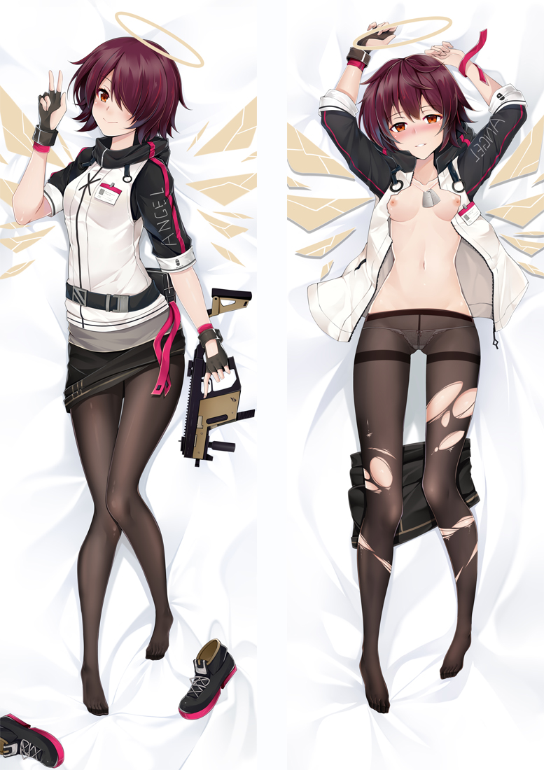 Arknights Exusiai Anime Dakimakura Japanese Love Body Pillow Cover