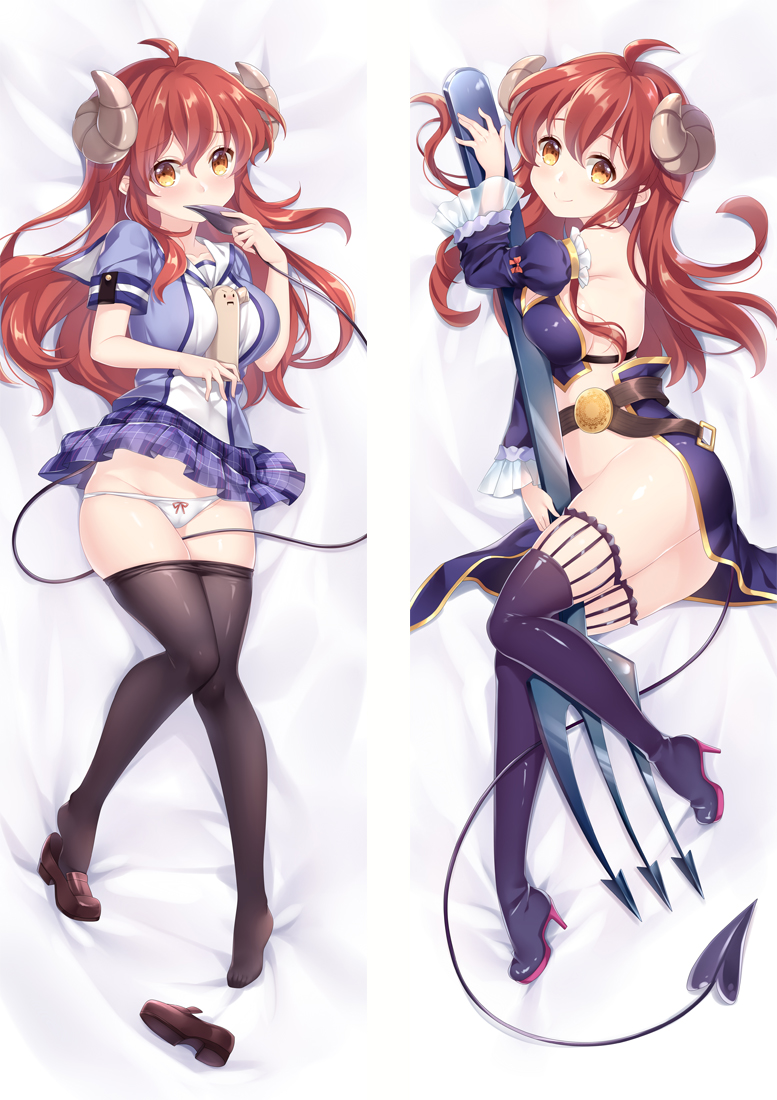 Machikado Mazoku Shadow Mistress Anime Dakimakura Japanese Love Body Pillow Cover