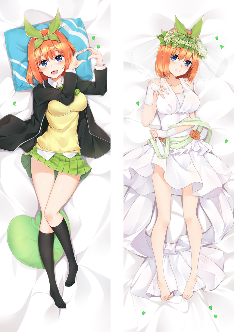 The Quintessential Quintuplets Nakano Yotsuba Full body waifu japanese anime pillowcases