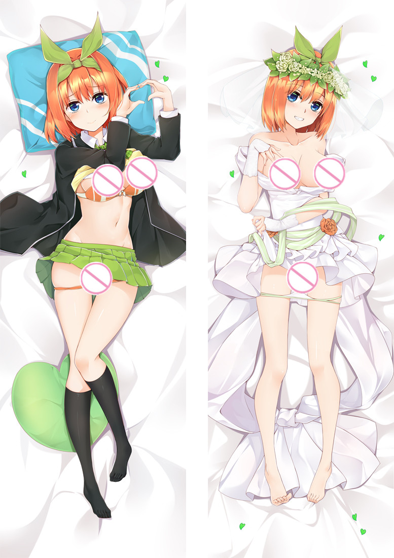 Nakano Yotsuba The Quintessential Quintuplets Full body waifu japanese anime pillowcases