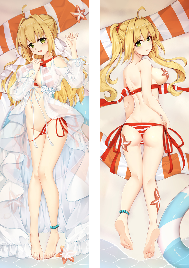 Fate Grand Order NERO CLAVDIVS CAESAR Anime Dakimakura Japanese Love Body Pillowcase