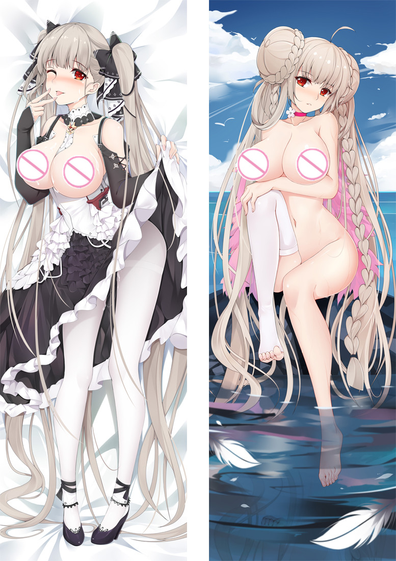 Azur Lane Dreadnought Anime Dakimakura Japanese Love Body Pillow Cover