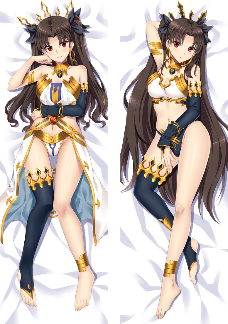 Fate Grand Order - FGO Ishtar Anime Dakimakura Japanese Love Body Pillow Cover