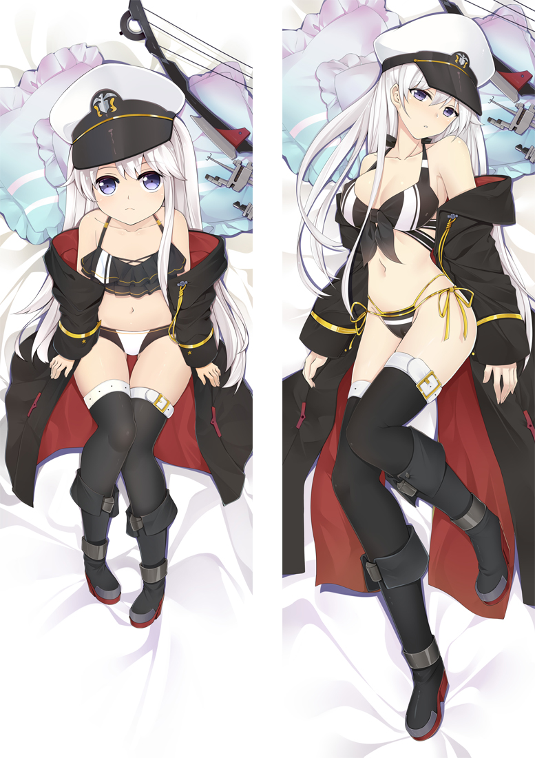 Azur Lane USS Enterprise (CV-6) Anime Dakimakura Japanese Love Body Pillow Cover