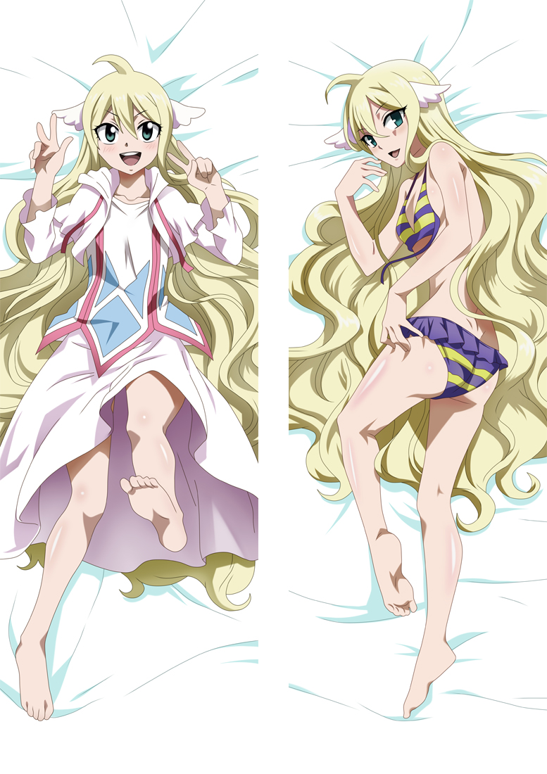 Fairy Tail Mavis Vermilion Anime Dakimakura Japanese Love Body Pillow Cover