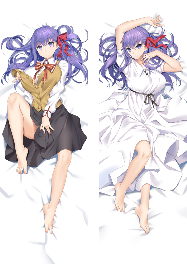 Fate Grand Order FGO Matou Sakura Anime Dakimakura Japanese Love Body Pillow Cover