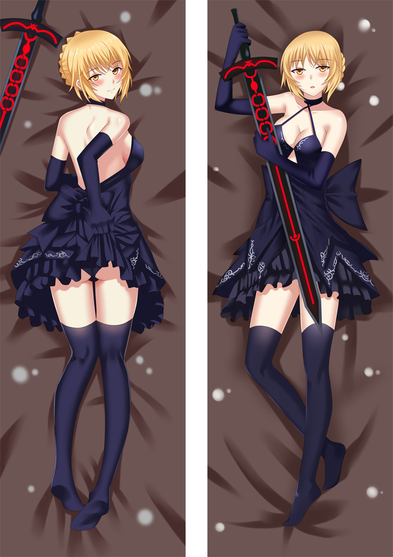 Fate Grand Order Arturia Pendragon Saber Anime Dakimakura Japanese Love Body Pillow Cover