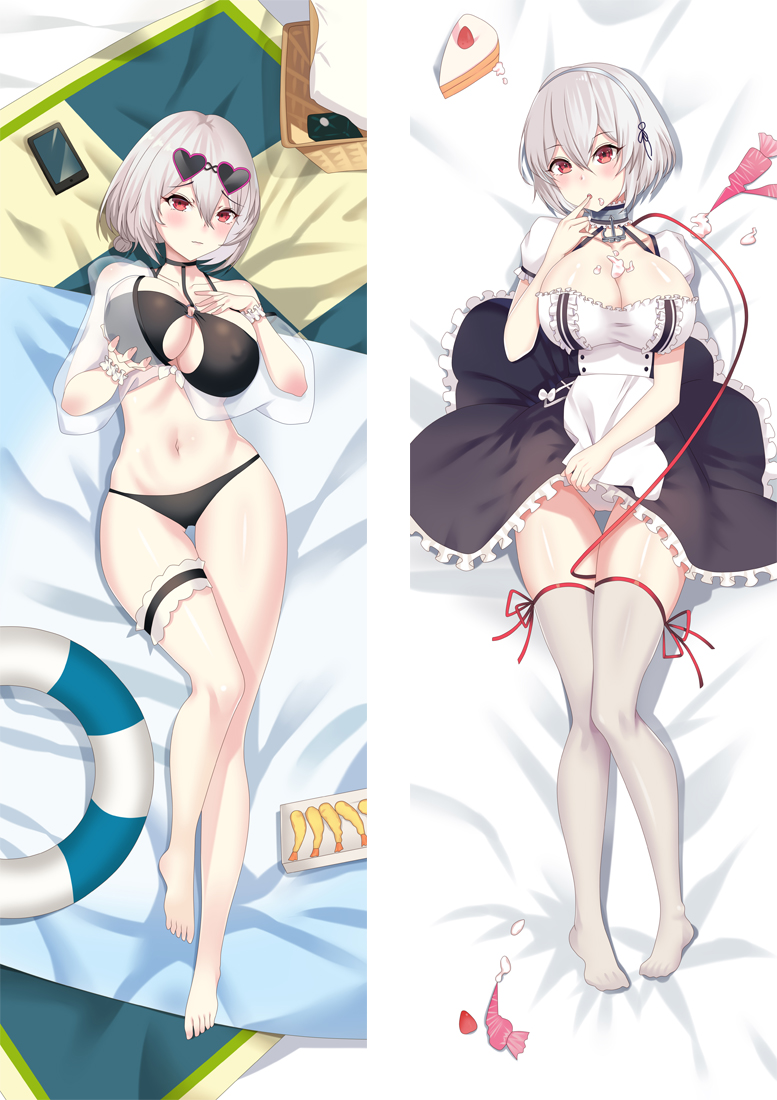 Azur Lane HMS Sirius Anime Dakimakura Japanese Love Body Pillow Cover