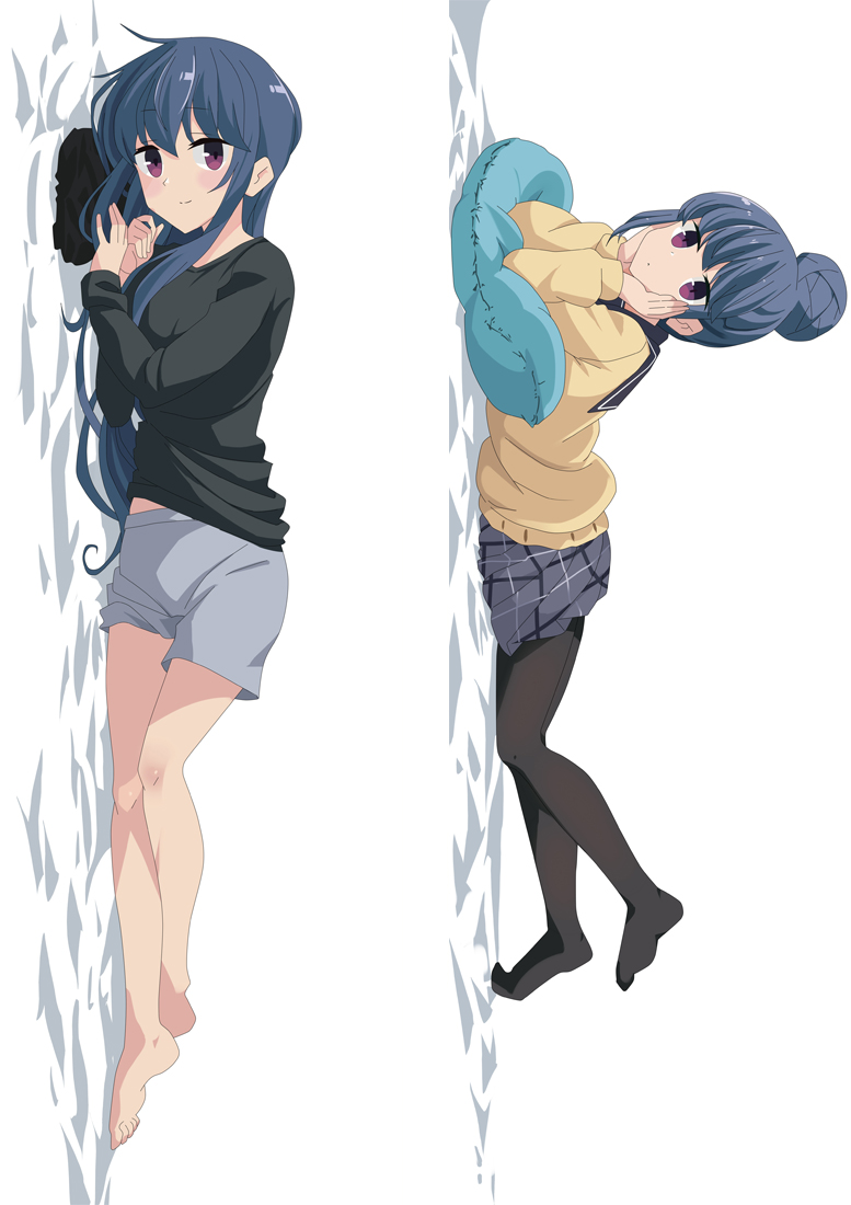 Laid-Back Camp Shima Rin Dakimakura 3d pillow japanese anime pillowcase