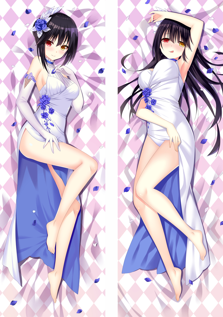 Date A Live Nightmare Tokisaki Kurumi Dakimakura 3d pillow japanese anime pillowcase