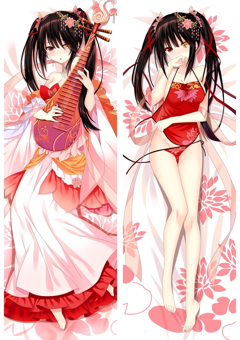 Date A Live Nightmare Tokisaki Kurumi Dakimakura 3d pillow japanese anime pillowcase