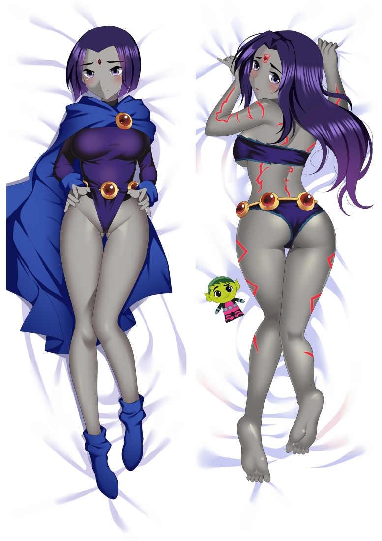 Teen Titans Raven Dakimakura 3d pillow japanese anime pillowcase