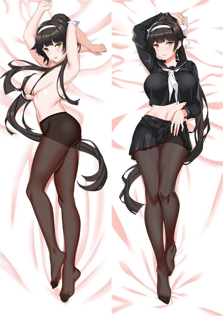 Azur Lane Takao Anime Dakimakura Japanese Hug Body Pillow Case