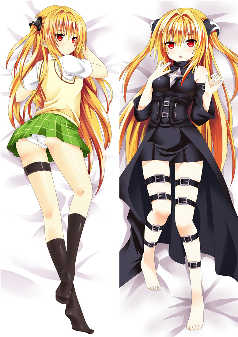 To Love-Ru Golden Darkness Yami Anime Dakimakura Japanese Hug Body Pillow Case