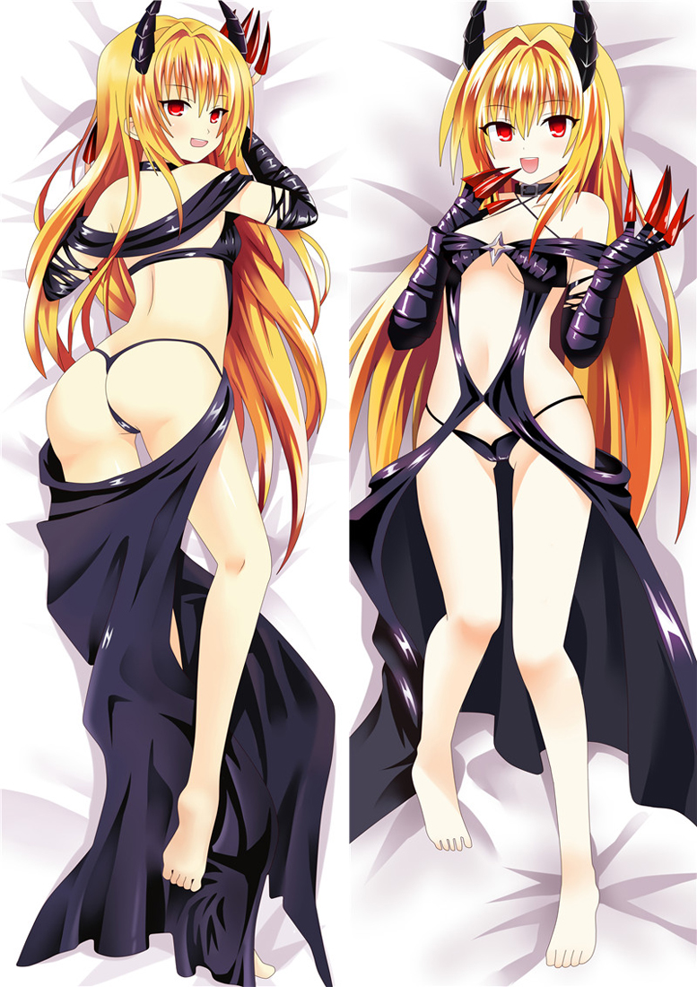 To Love-Ru Golden Darkness Yami Anime Dakimakura Japanese Hug Body Pillow Case