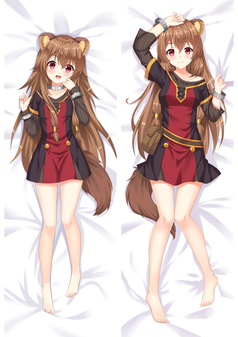 The Rising of the Shield Hero Raphthalia Anime Dakimakura Japanese Love Body Pillow Cover