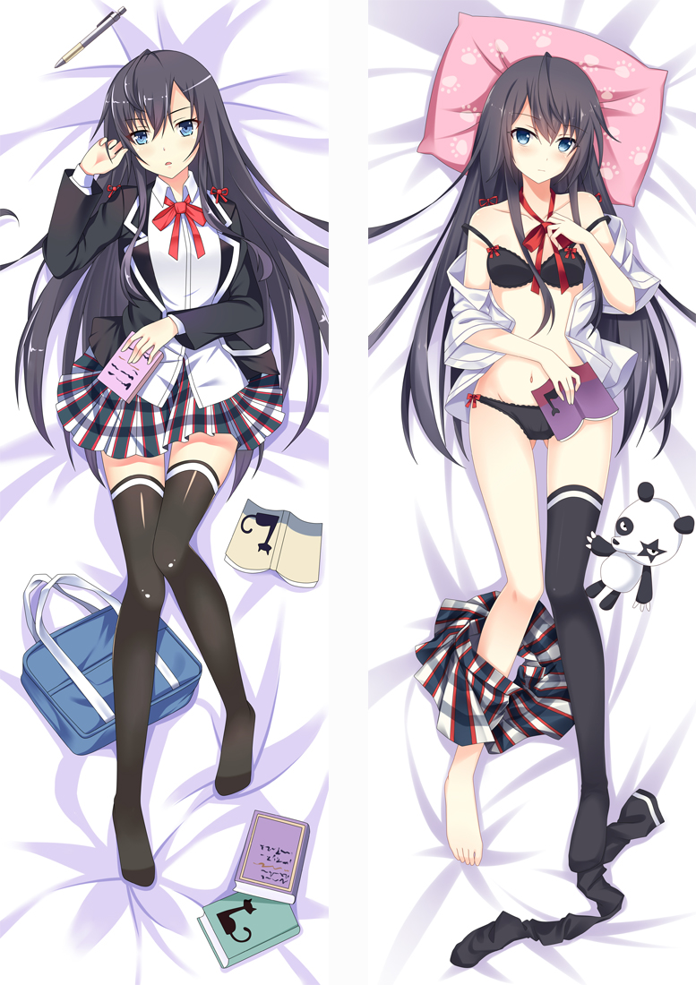 My youth romantic comedy in game is wrong as I expected - Yukinoshita Yukino Dakimakura 3d pillow japanese anime pillowcase