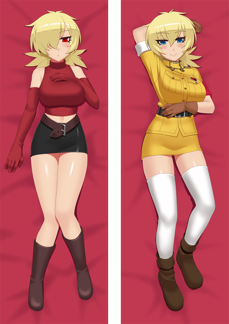 HELLSING Seras Victoria Anime Dakimakura Japanese Love Body Pillow Cover