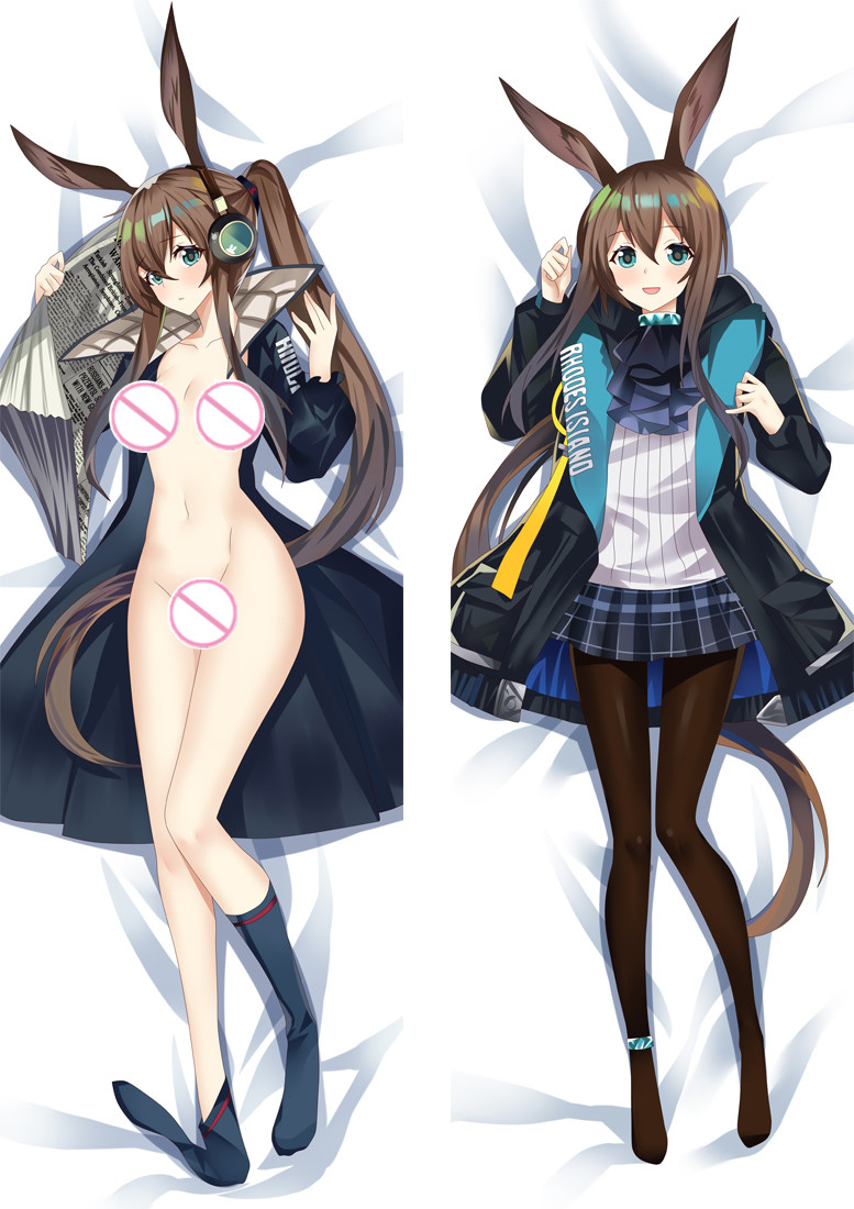 Arknights AMIYA Anime Dakimakura Japanese Love Body Pillow Cover