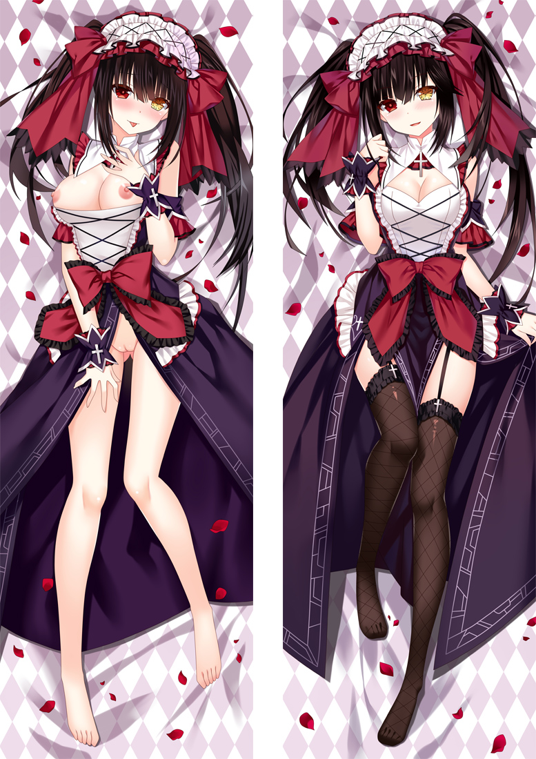 Date A Live Nightmare Tokisaki Kurumi Dakimakura 3d pillow japanese anime pillowcase