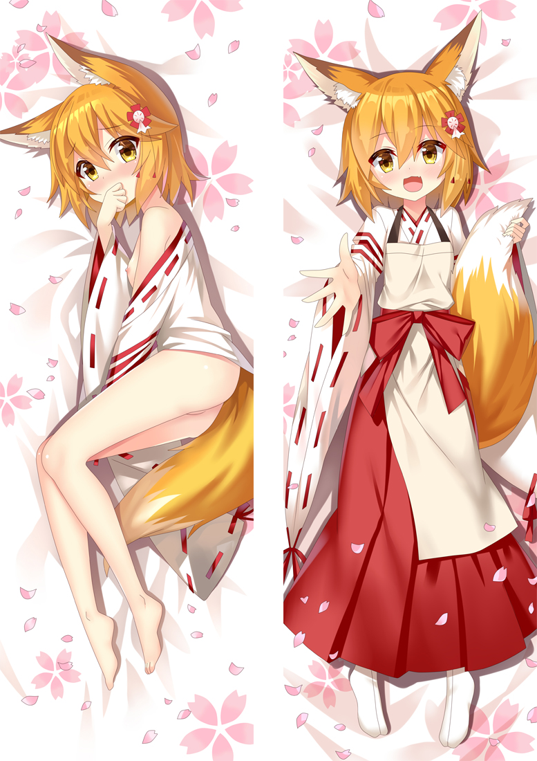 Sewayaki Kitsune no Senko-san Senko Full body waifu japanese anime pillowcases