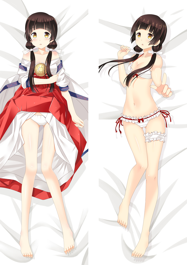 Kuma Miko Girl Meets Bear Machi Amayadori Dakimakura 3d pillow japanese anime pillowcase