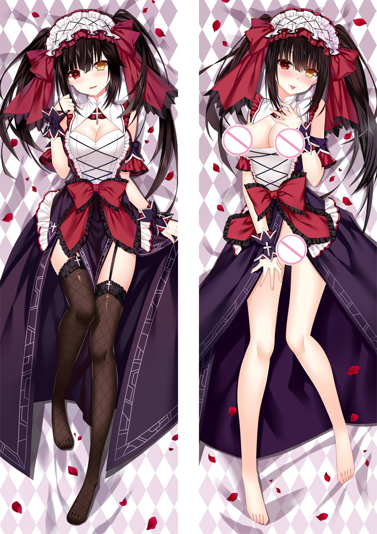 Date A Live Nightmare Tokisaki Kurumi Dakimakura 3d pillow japanese anime pillowcase