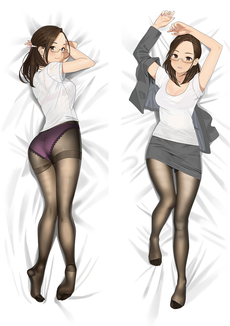 See tights woman Dakimakura 3d pillow japanese anime pillowcase