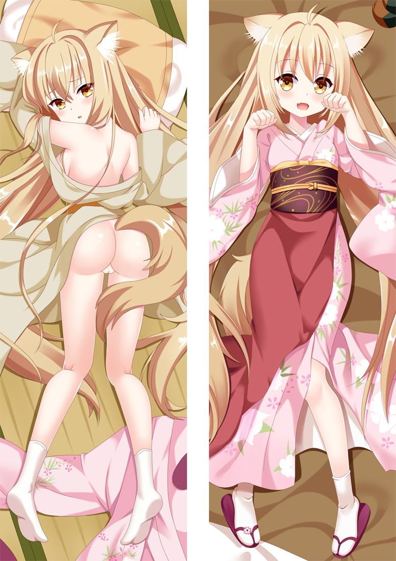 Konohana Kitan Yuzu Dakimakura 3d pillow japanese anime pillowcase