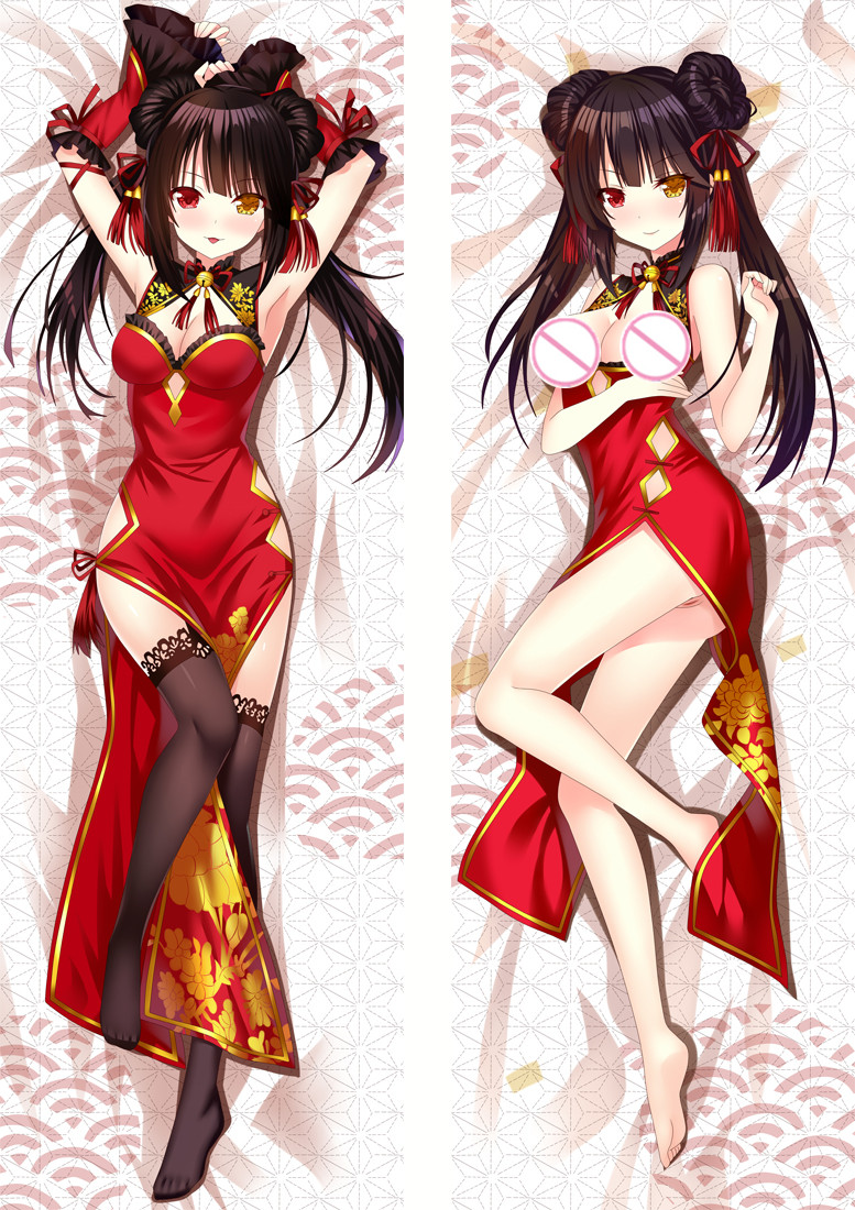 Date A Live Nightmare Tokisaki Kurumi Anime Dakimakura Hugging Body PillowCases