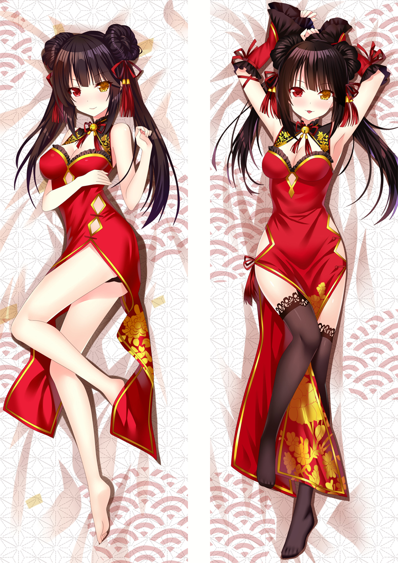 Date A Live Nightmare Tokisaki Kurumi Anime Dakimakura Hugging Body PillowCases