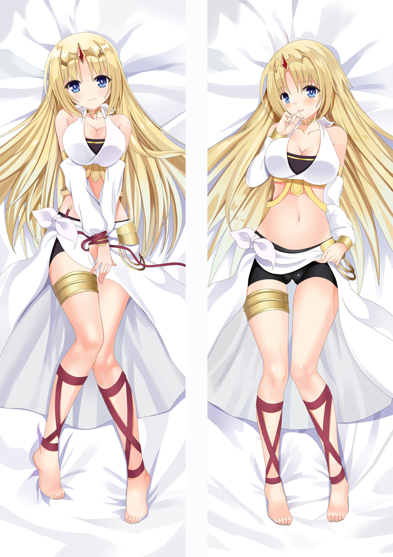 The Master of Ragnarok Blesser of Einherjar Felicia Anime Dakimakura Japanese Love Body Pillowcase