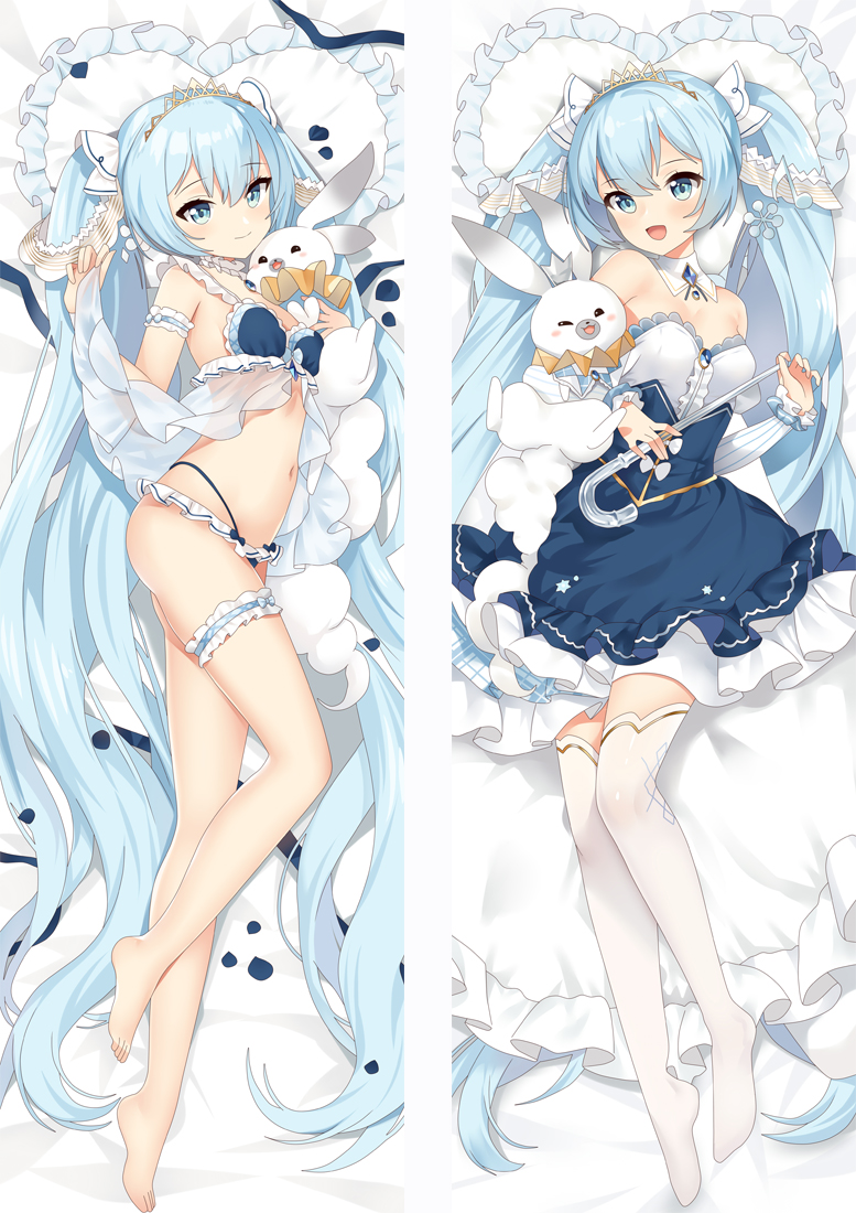 Hatsune Miku Anime Dakimakura Japanese Love Body Pillowcase