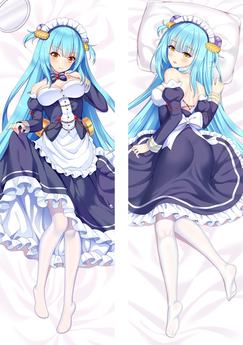 Azur Lane HMS Neptune Anime Dakimakura Japanese Love Body Pillow Cover